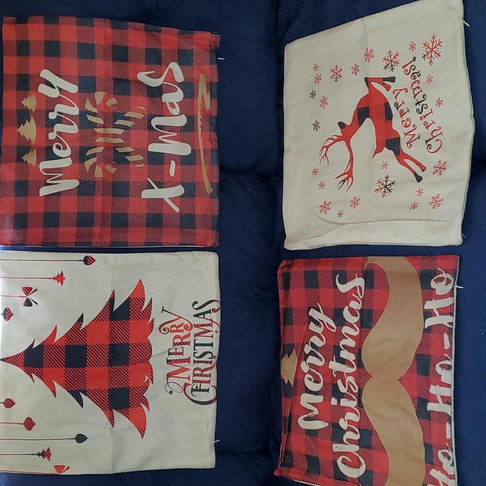 Christmas pillow cases